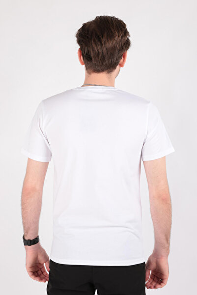 Five Pocket Ανδρικό T-Shirt με λαιμόκοψη Fp24B2058 Slim Fit