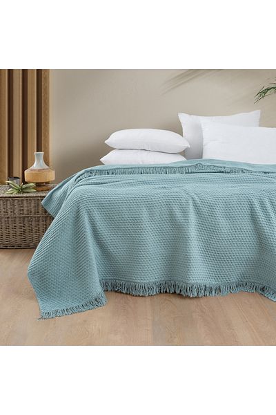 Schafer 200X220 Mint Home Royal Double Blanket