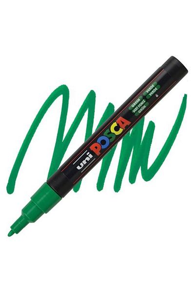 Unibal Unıball Uni Poster Marker Green Pc-3m 0,9-1,3