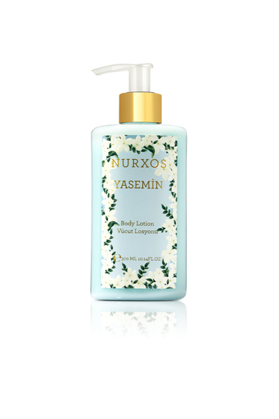 nurxos Yasemin Women's Body Lotion 300 ml – Oriental Floral Body Cream - 9164