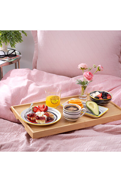 Schafer Mixed 4 lü Pasta Tabağı-Çok Renkli