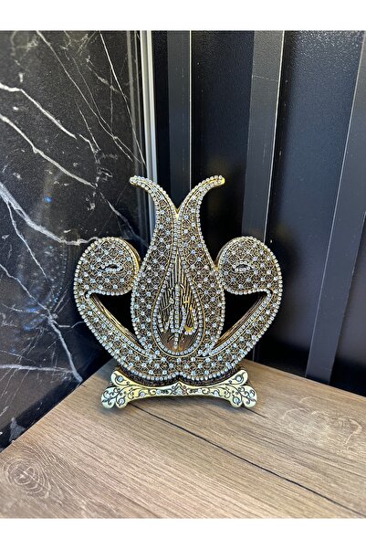 ZEKİ HEDİYELİK Vav lale allah yazılı polyester biblo