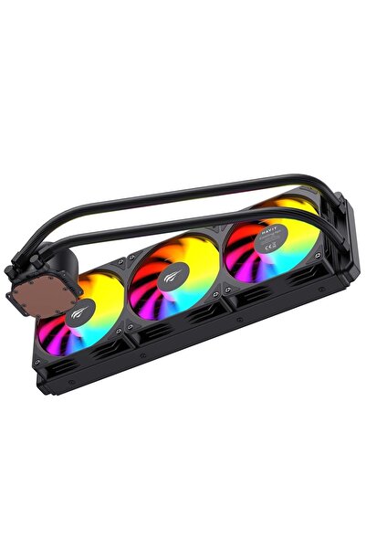 Havit Gamenote F2002 360mm Processor Liquid Cooler Black - Am5 and Intel Lga1700 Compatible