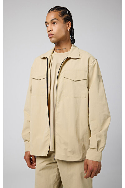 Champion Athleisure Shirt Bej Erkek Gömlek-219770-YS073