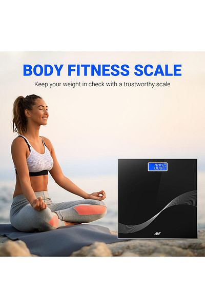 Ant Esports Flora Wave Weighing Scale | Lightweight, 180kg Capacity, High-precision Sensor, Auto Off