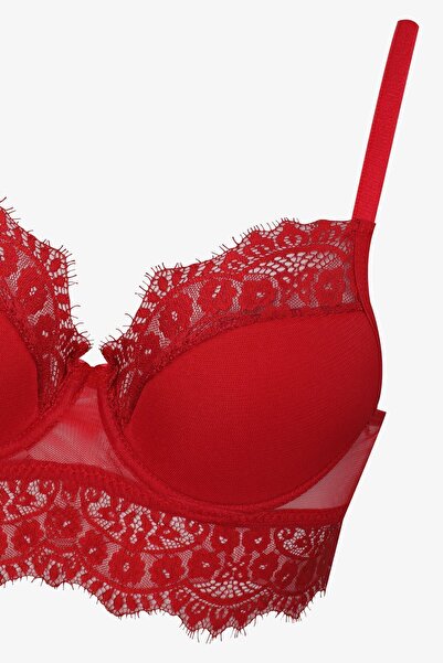 koza iç giyim Мереживний комплект бюстгальтерів Tullu