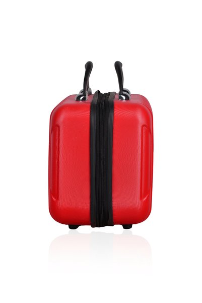 POLO&SKY حقيبة يد للمكياج من Polo Sky Class موديل أحمر اللون