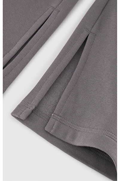 Champion Script Shop Straight Hem Pants Gri Erkek Eşofman Altı - 220315-ES072