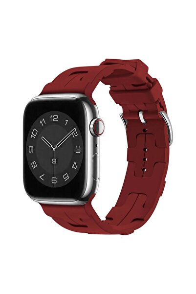 Redclick Apple Watch 10 11 46mm KRD-92 Hermes Silikon Kordon