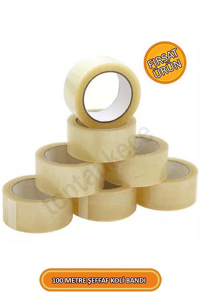 garaccu Good Quality Clear Duct Tape 100 Meters (1 Pcs), Duct Tape, Clear Duct Tape