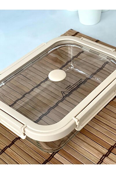 AROW 1040 ml Locked Glass Storage Container