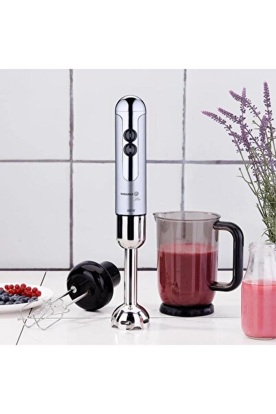 KORKMAZ A447-16 Mia Mega Deluxe Blender Set Inox/krom