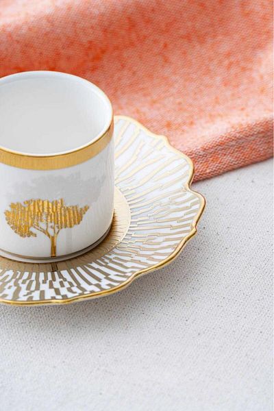 ACAR Hadeon Gold 6-Person Coffee Cup Set Hxf-06800