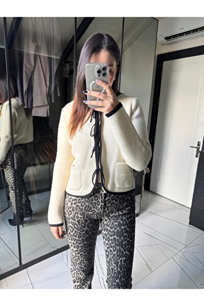 SHELA Bağlamalı Ceket Hırka