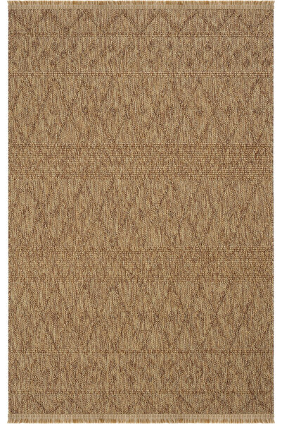 Osmanlı Home Concept Loopy 620 Kahverengi Halı İnce Halı Kilim Mutfak Halısı ...