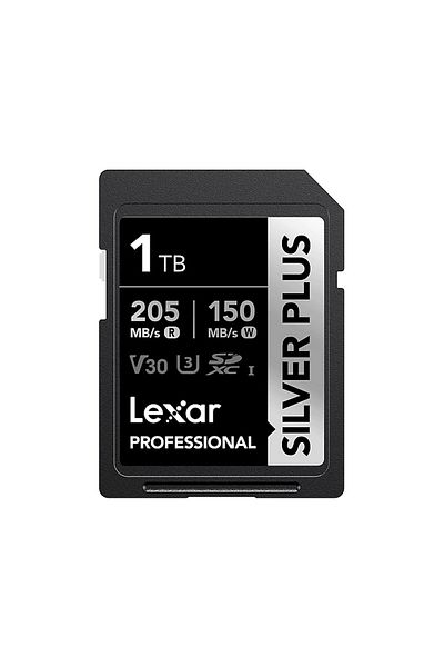 Lexar Cmllashop 1Tb Silver Plus 205Mb 4K V30 Uhsi Sd Memory Card 542093