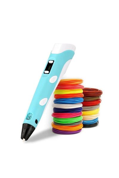 Gibox 3d Pen - Three Dimensional Printer Pen Printer 3 Color Filament