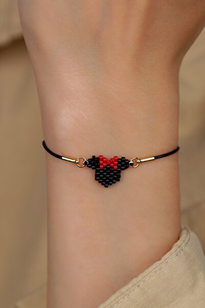 Kübüşün Atölyesi Ka-021 Miyuki Bracelet - Character Series - Minnie Mouse