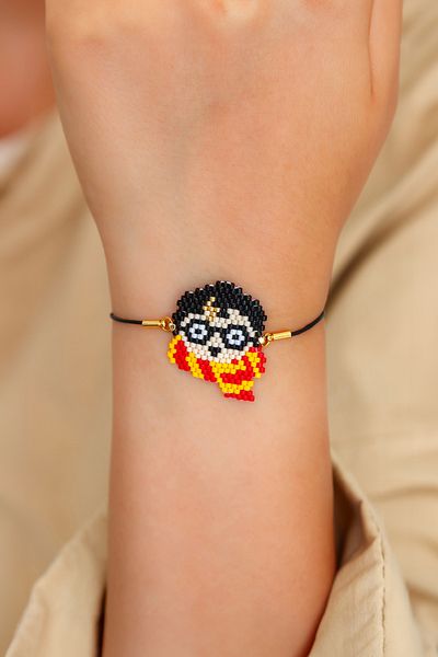 Kübüşün Atölyesi Ka-021 Miyuki Bracelet - Character Series - Harry Potter