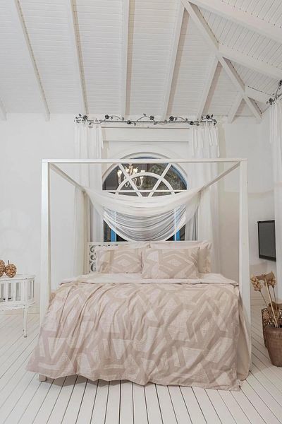 Altınbaşak 100% Cotton Fortuna Saber Single Duvet Cover Set (with Towel Gift)