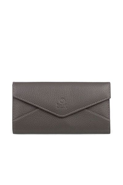 Bilik Deri Gray-Relax Women's Wallet Bsh 3071