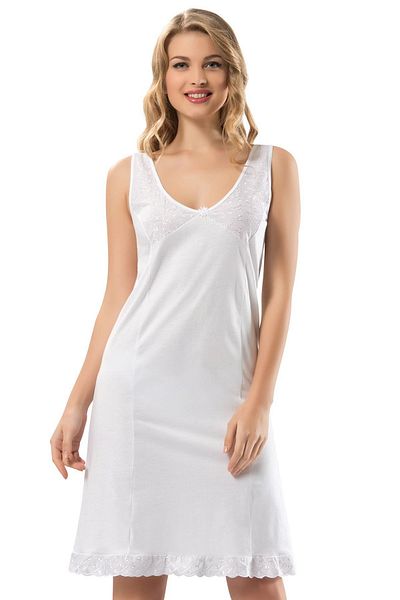 ERDEM İÇ GİYİM Erdem White Petticoat Tank Top 2476
