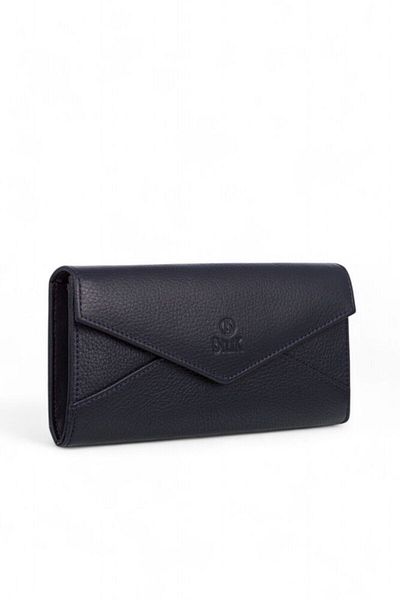 Bilik Deri Navy Blue-Relax Women's Wallet Bsh 3071