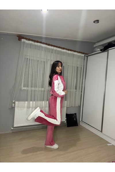 NESLİHAN KOCA BOUTİQUE French Velvet Women's Tracksuit