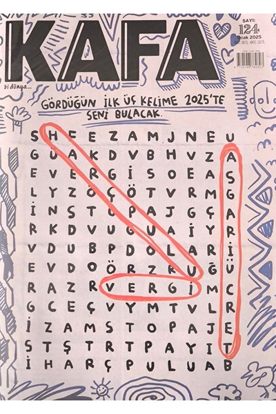 KAFA GRUP Kafa Dergi 124.Sayı Ocak 2025