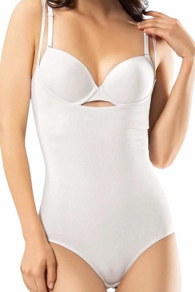 ERDEM İÇ GİYİM Body cu snap detaliat în piept Erdem Black - 618