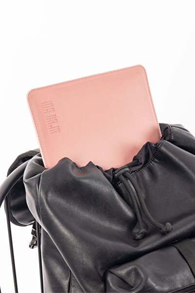 LOS CAJA Minimalist 13 İnç Laptop Kılıfı, Vegan Deri, Su İtici Özellikli, Bilgisayar Notebook Laptop Çantası