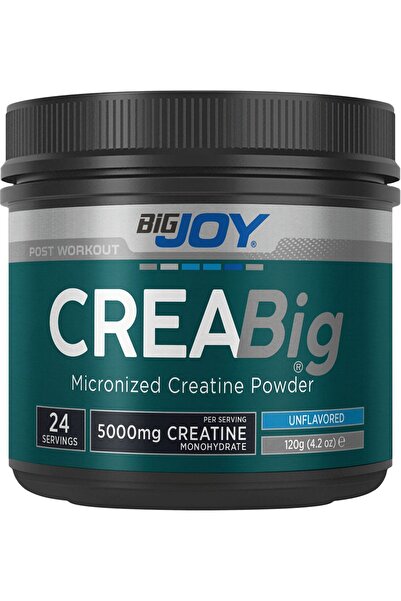 Bigjoy Sports Kreatin Creabig Powder 120 gr Creatine Monohydrate %100 Ultra P...