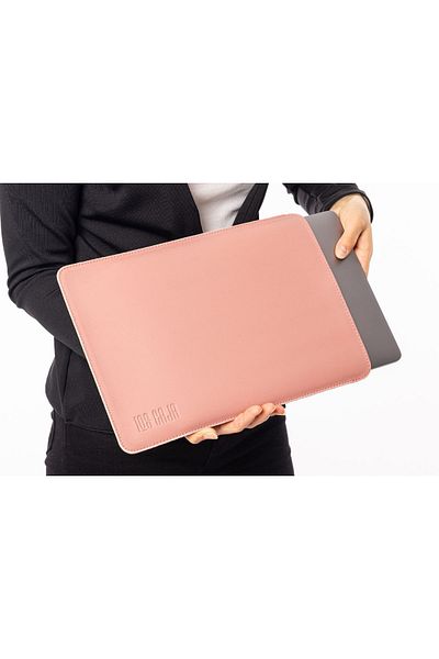LOS CAJA 13 Inch Laptop Cover - Vegan Leather, Water Repellent, Computer Notebook Laptop Bag