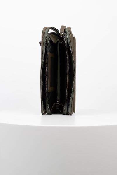 BAYDERİ Nuevo Genuine Leather Handbag