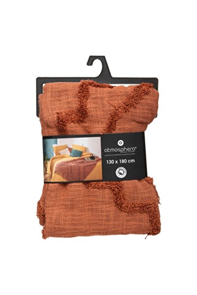 Atmosphera Inca Tufted Cotton Bedspread 130 x 180cm 172463N