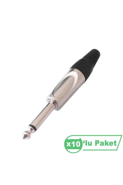 LOSEN Lc3014 Mono Jack Konnektör ( 10 lu Paket )