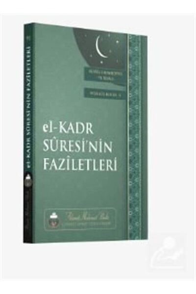 Cübbeli Ahmet Hoca Yayıncılık El-kadr Suresi'nin Faziletleri