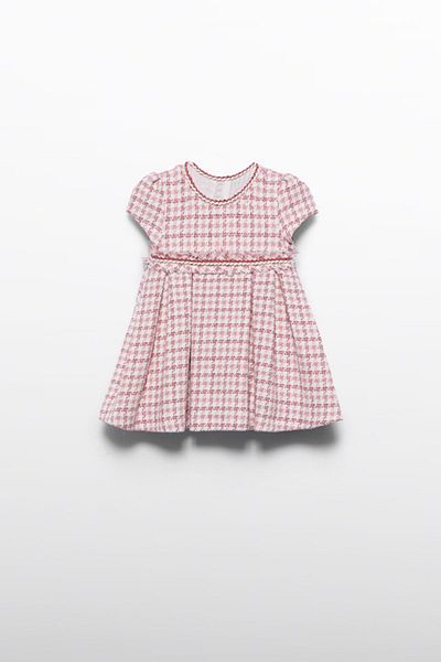 MAYORAL Abel&Lula Girl's Dress - Houndstooth, Mnvs5503