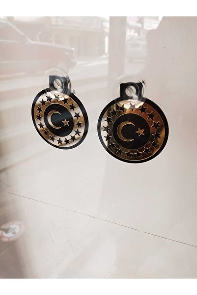 Aksaray Tasarım Atölyesi Car Windshield with Suction Cup Moon Star Cb Fors (1...