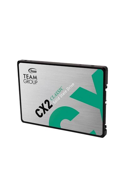TEAM قرص SSD Sata3 مقاس 2.5 بوصة بسعة 512 جيجابايت Cx2 T253x6512g0c101 530-470 ميجابايت/ثانية