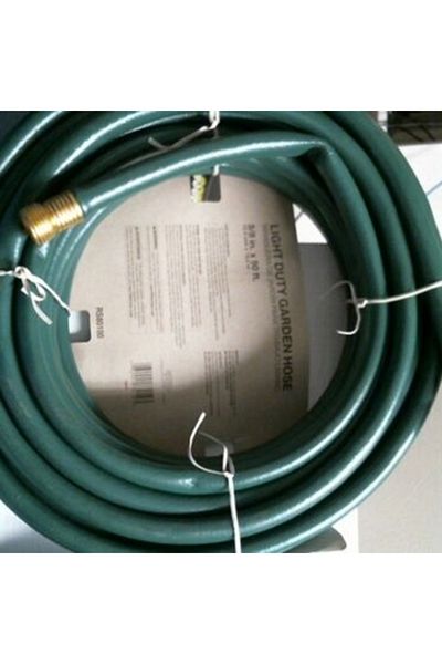 HOMEPLUS Vinyl Light Duty Garden Water Hose 50ft x 5/8inch