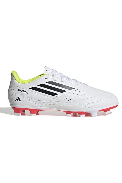 adidas Deportivo Iii Fxg J - Youth Grass Floor Football Shoes Jh8815 White