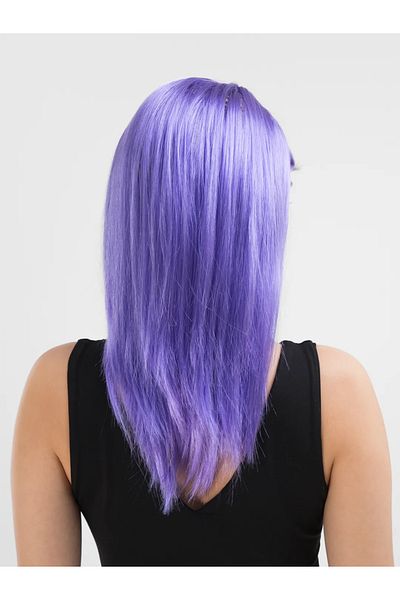 CEKAVE Lilac Color Long Straight Party Wig