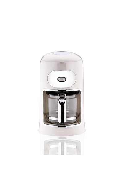 KORKMAZ A864-01 Drippa One-Touch Filter Coffee Machine Vanilla