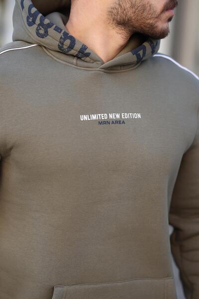 Miron Φούτερ με κουκούλα με κουκούλα με τρεις κλωστές - 2440