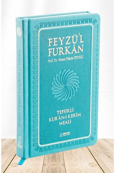Server Yayınları Feyzü'l Furkan Tefsirli Kur'an-ı Kerim Meali Metinsiz (CEP BOY-CİLTLİ) Turkuaz Kod:619 & Sadece Meal