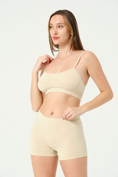 FOREVER MORE Γυναικείο Basic Boxer χωρίς ραφές 3 συσκευασιών