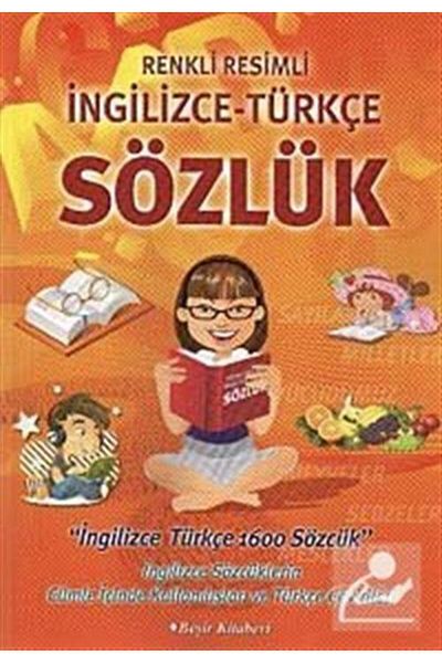 Beşir Kitabevi Colorful Illustrated English-Turkish Dictionary