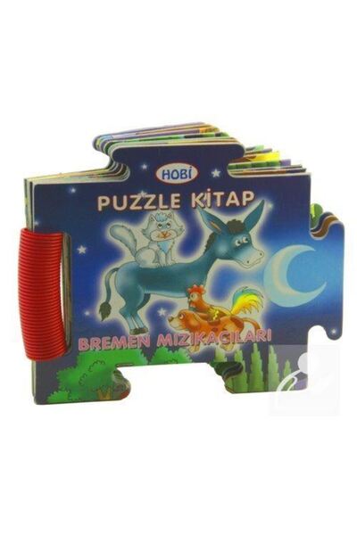 Hobi Yayınevi Puzzle Kitap Bremen Mızıkacıları