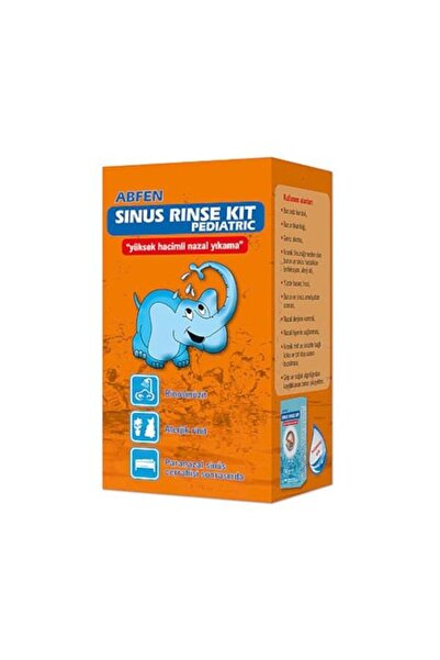 ABFEN Sinus Rinse Kit Pediatric *25 adet Burun Aspiratörü